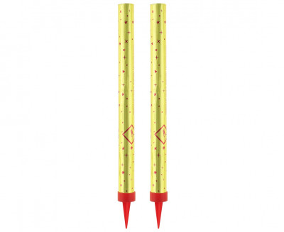 2 Velas Foguetes Sparklers 18cm