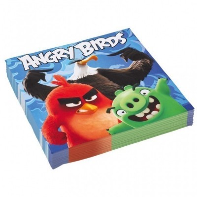 20 Guardanapos Angry Birds Movie