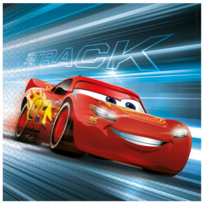 20 Guardanapos Cars Victory Is Mine 33cm