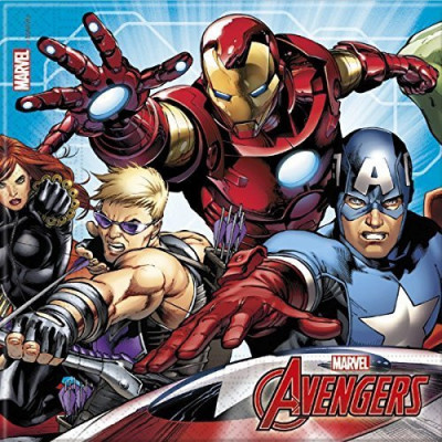 20 Guardanapos Mighty Avengers