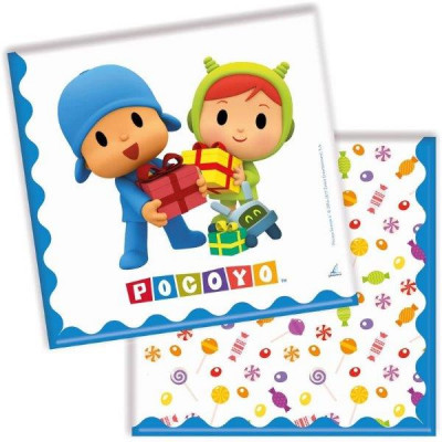 20 Guardanapos Pocoyo