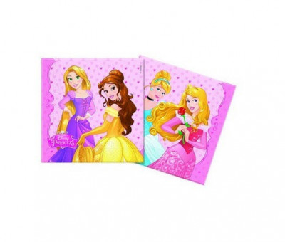 20 Guardanapos Princesas Disney Dreaming