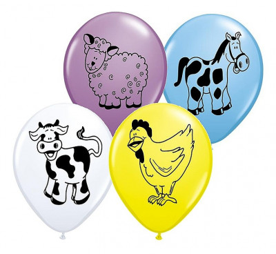 25 Balões Animais da Quinta Sortidos 11