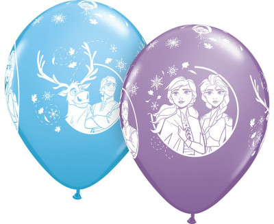 25 Balões Latex Frozen 2 Sortidos 11