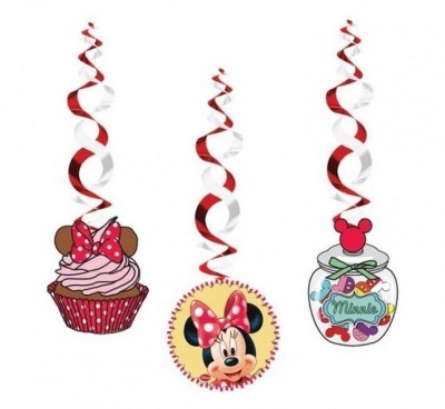 3 Espirais Decorativas Minnie Café