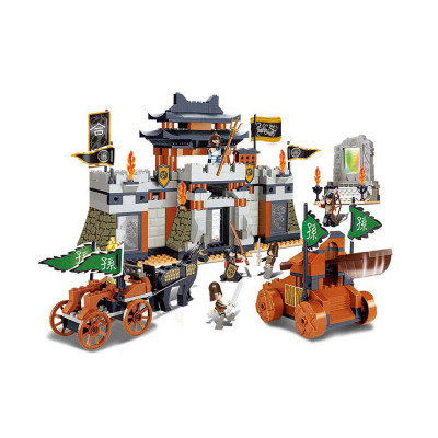 3 Kingdoms Forte Bélico Completo 445 pcs Sluban