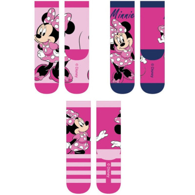 3 Meias Minnie Disney