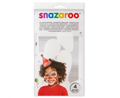 4 Esponjas Gota Alta Densidade Snazaroo