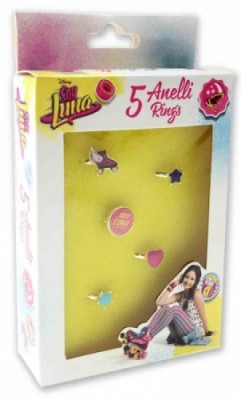 5 aneis Sou Luna Yellow