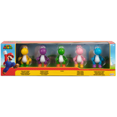 5 Figuras Yoshi Super Mario