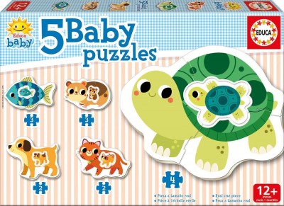 5 Puzzles Progressivos Bebé