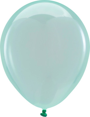 50 Balões Latex Crystal Clearz™ Green 11" (28cm) 50 Balões Latex Crystal Clearz™ Green 11" (28cm)