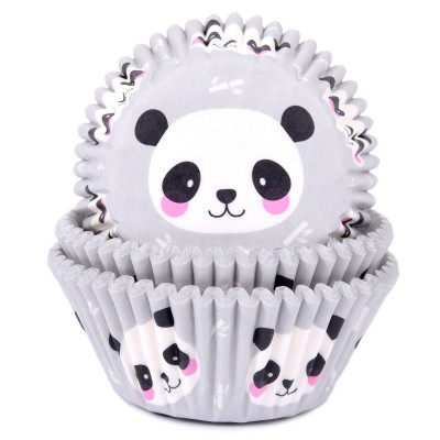 50 Cápsulas Cupcake Panda