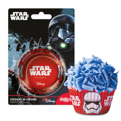 50 Formas Papel Cupcake Star Wars