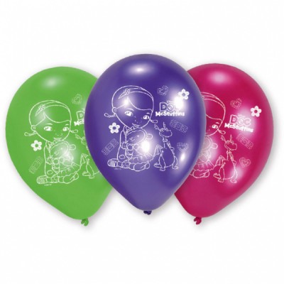 6 Balões látex Doutora Brinquedos 9