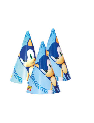 6 Chapéus Festa Sonic