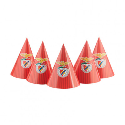 6 Chapéus Papel Benfica