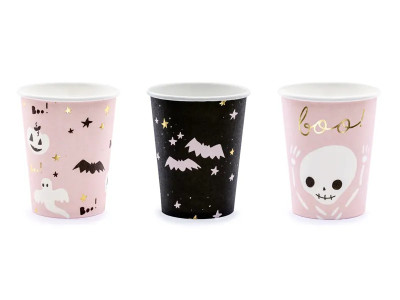 6 Copos Boo! - Halloween 200ml 6 Copos Boo! - Halloween 200ml