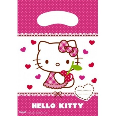 6 Sacos Festa Hello Kitty
