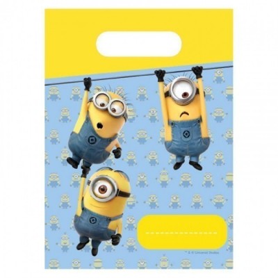 6 Sacos Festa Lovely Minions