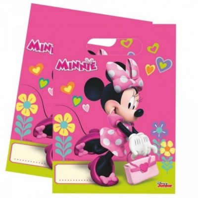 6 Sacos Festa Minnie Mouse