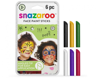 6 Sticks Pinturas Faciais Snazaroo