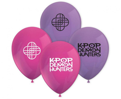 8 Balões K-Pop Demon Hunters