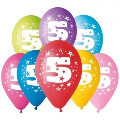 8 Balões Premium Látex Nº 5 - 30cm