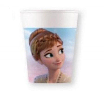 8 Copos Papel Frozen 2 Wind Spirit