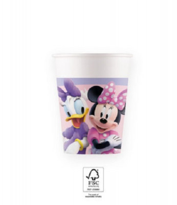 8 Copos Papel Minnie Junior