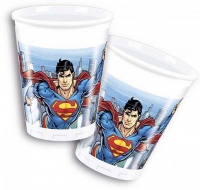 8 Copos Super Homem / Superman