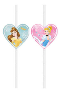 8 Palhinhas Papel Princesas Disney Live Your Story