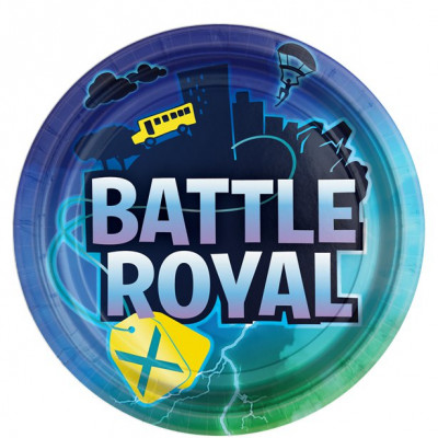 8 Pratos Battle Royal 23cm