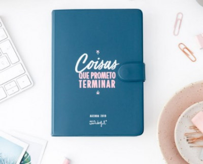 Agenda Pequena Clássica 2019 Mr. Wonderful