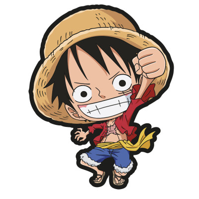 Almofada 3D D Luffy One Piece 35cm