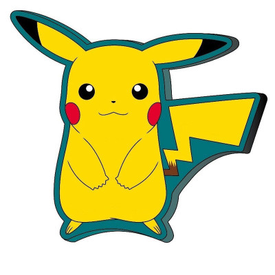 Almofada 3D Pokémon Pikachu 35cm
