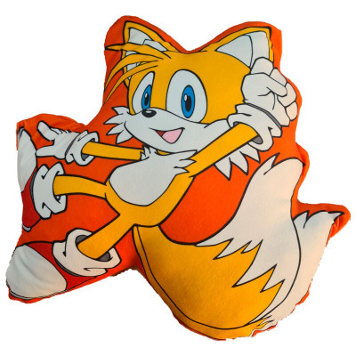 Almofada 3D Sonic Tails 40cm