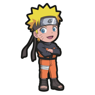 Almofada 3D Uzumaki Naruto Shippuden 35cm