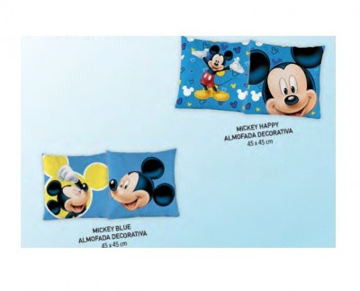Almofada Decorativa Mickey Happy Blue sortida