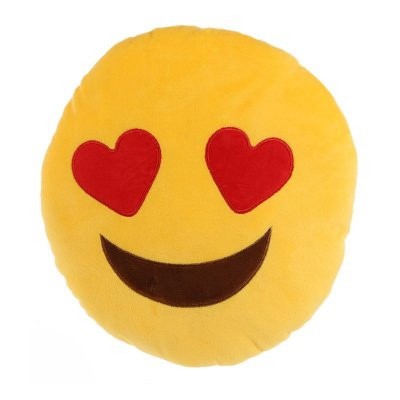 Almofada Emoji Love - 27cm