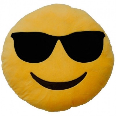 Almofada Emoji Óculos de Sol - 32cm