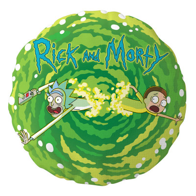 Almofada Redonda Rick and Morty 45cm