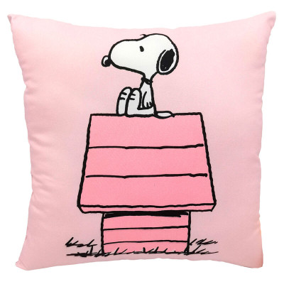 Almofada Snoopy Rosa 35cm