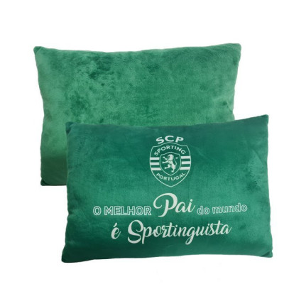 Almofada Sporting Dia Do Pai 35x25cms