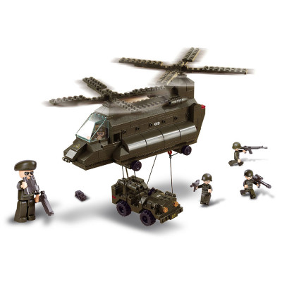 Army LF Heli Transporte 37 pcs Sluban