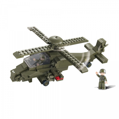 Army LF Hind Helicopter 204 pcs Sluban
