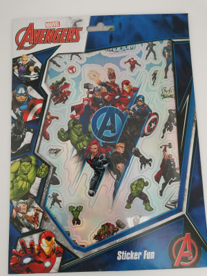 Autocolantes Avengers - 8 folhas