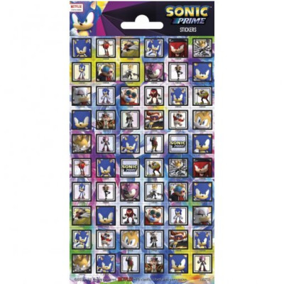 Autocolantes Stickers Sonic Prime
