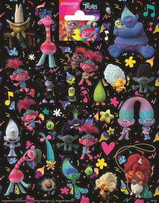 Autocolantes Trolls World Tour