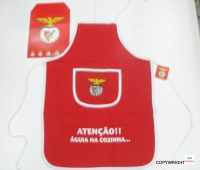 Avental Bordado Benfica